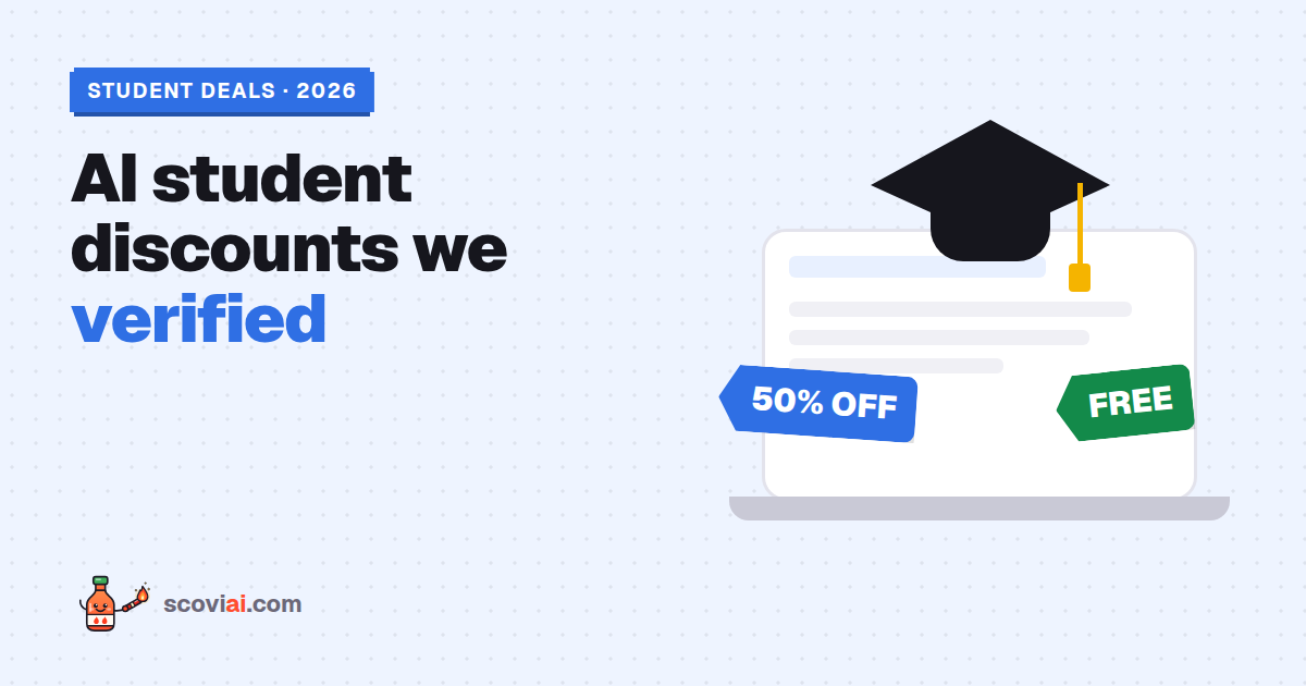 AI student discounts 2026: Google AI Pro, ChatGPT Plus, Cursor, GitHub Copilot, Adobe and Figma